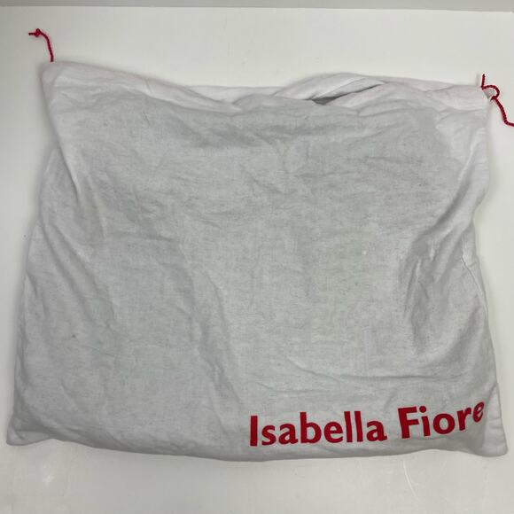 Isabella Fiore | Whip Flashback Audra Brown Pebble Leather Studded Hobo Handbag - Picture 5 of 11